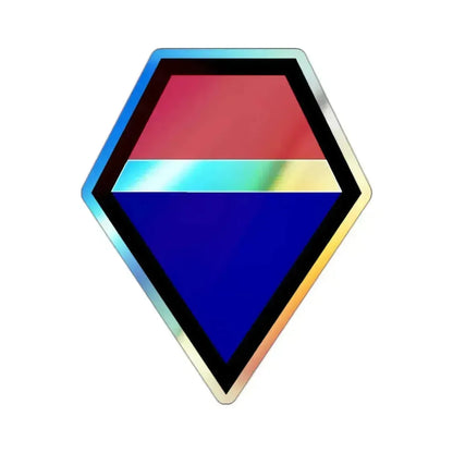 12 Group (U.S. Army) Holographic STICKER Die-Cut Vinyl Decal 2 Inch Holographic - The Sticker Space