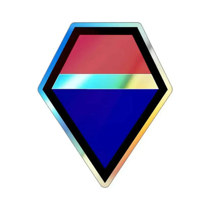 12 Group (U.S. Army) Holographic STICKER Die-Cut Vinyl Decal 3 Inch Holographic - The Sticker Space