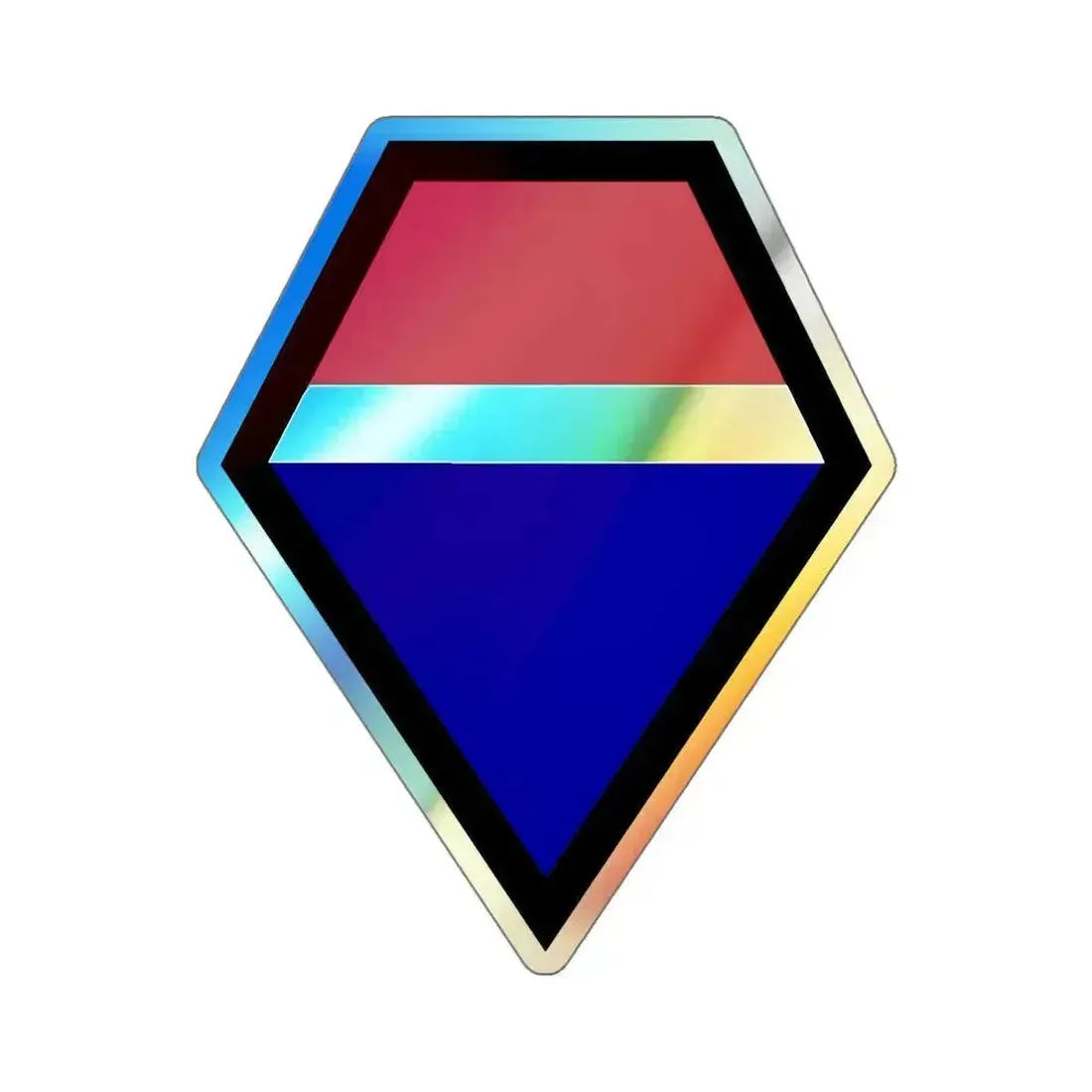 12 Group (U.S. Army) Holographic STICKER Die-Cut Vinyl Decal 6 Inch Holographic - The Sticker Space