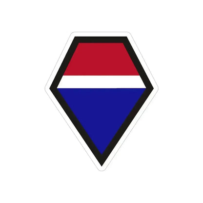 12 Group (U.S. Army) REVERSE PRINT Transparent Die-Cut STICKER 6 Inch Die-Cut Transparent - The Sticker Space