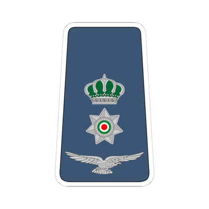 12. JAF LTC (Jordan) (Military Rank) STICKER Vinyl Kiss-Cut Decal 6 Inch White - The Sticker Space