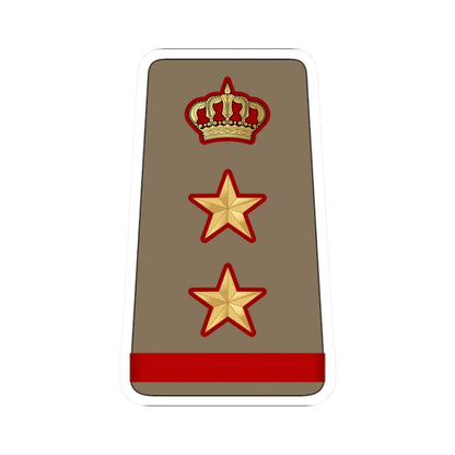 12. KLF COL (Kuwait) (Military Rank) STICKER Vinyl Kiss-Cut Decal 2 Inch White - The Sticker Space