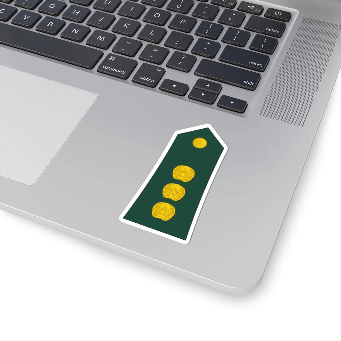 12 Moroccan Army CPT (Morocco) (Military Rank) STICKER Vinyl Kiss-Cut Decal - The Sticker Space