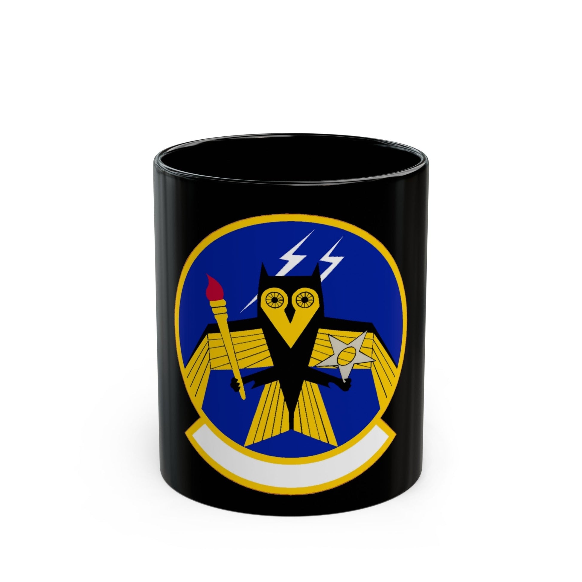 12 Operations Support Squadron AETC (U.S. Air Force) Black Coffee Mug-11oz-The Sticker Space