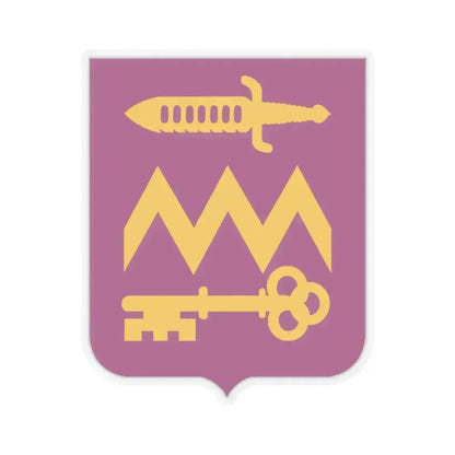 12 Ordnance Battalion 2 (U.S. Army) STICKER Vinyl Kiss-Cut Decal 4 Inch Transparent - The Sticker Space