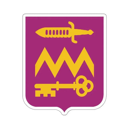 12 Ordnance Battalion 2 (U.S. Army) STICKER Vinyl Kiss-Cut Decal 4 Inch White - The Sticker Space