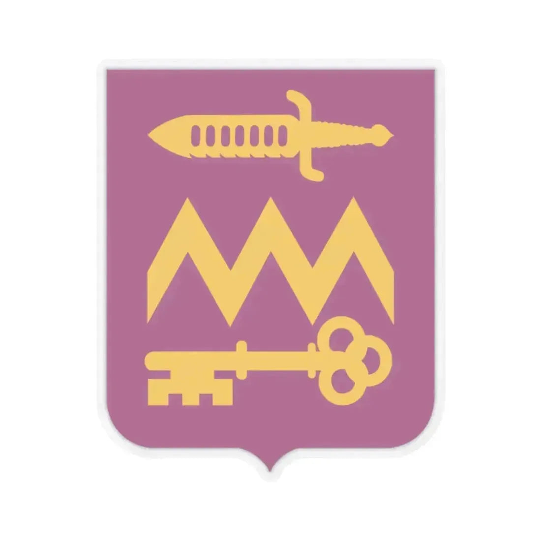 12 Ordnance Battalion 2 (U.S. Army) STICKER Vinyl Kiss-Cut Decal 6 Inch Transparent - The Sticker Space