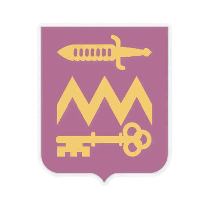 12 Ordnance Battalion 2 (U.S. Army) STICKER Vinyl Kiss-Cut Decal 6 Inch Transparent - The Sticker Space