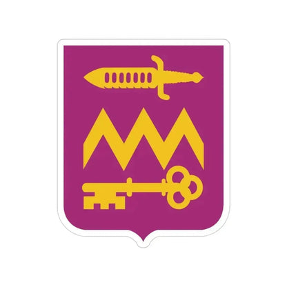 12 Ordnance Battalion 2 (U.S. Army) Transparent STICKER Die-Cut Vinyl Decal 4 Inch - The Sticker Space