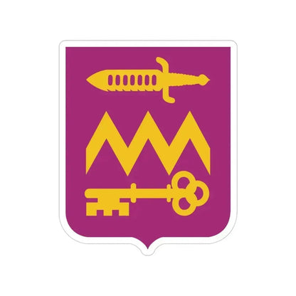 12 Ordnance Battalion 2 (U.S. Army) Transparent STICKER Die-Cut Vinyl Decal 4 Inch - The Sticker Space