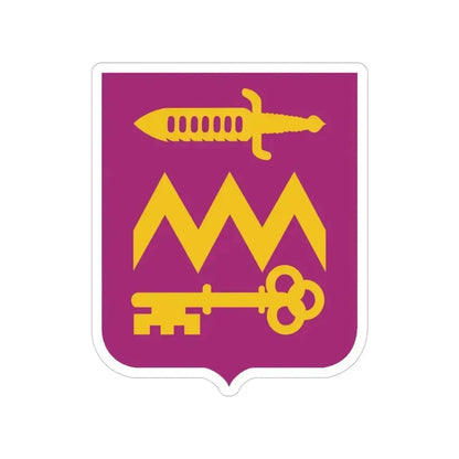 12 Ordnance Battalion 2 (U.S. Army) Transparent STICKER Die-Cut Vinyl Decal 5 Inch - The Sticker Space