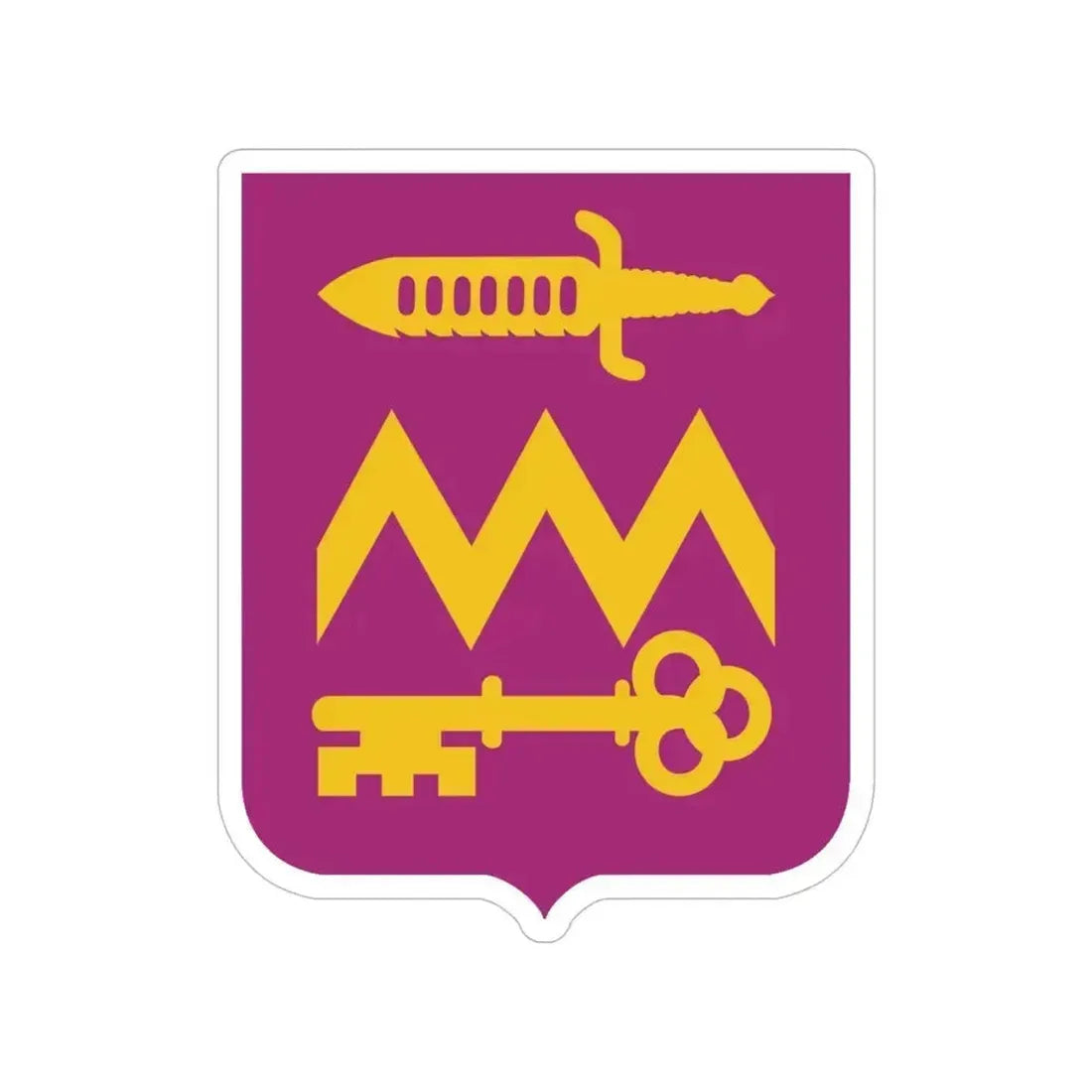 12 Ordnance Battalion 2 (U.S. Army) Transparent STICKER Die-Cut Vinyl Decal 6 Inch - The Sticker Space