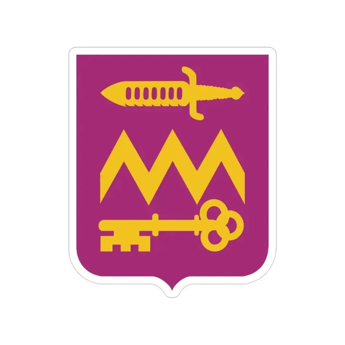 12 Ordnance Battalion 2 (U.S. Army) Transparent STICKER Die-Cut Vinyl Decal - The Sticker Space