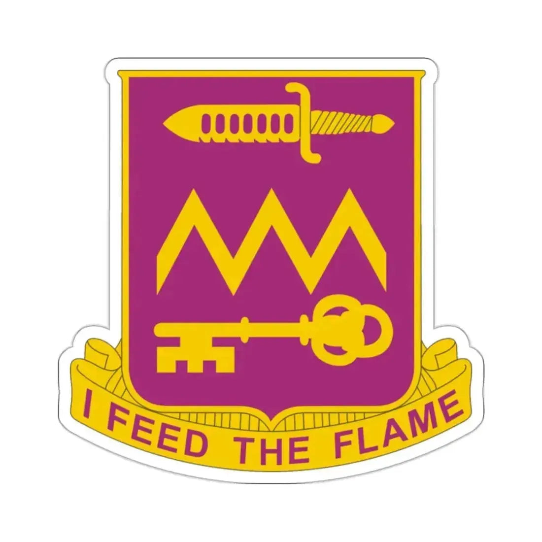 12 Ordnance Battalion (U.S. Army) STICKER Vinyl Kiss-Cut Decal - The Sticker Space