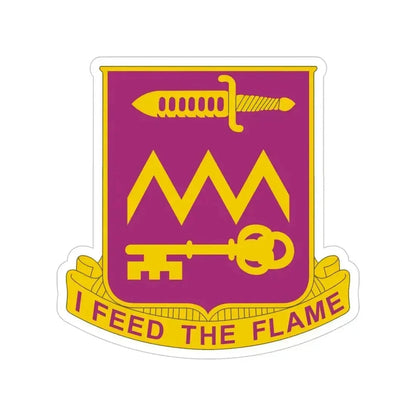 12 Ordnance Battalion (U.S. Army) Transparent STICKER Die-Cut Vinyl Decal 6 Inch - The Sticker Space