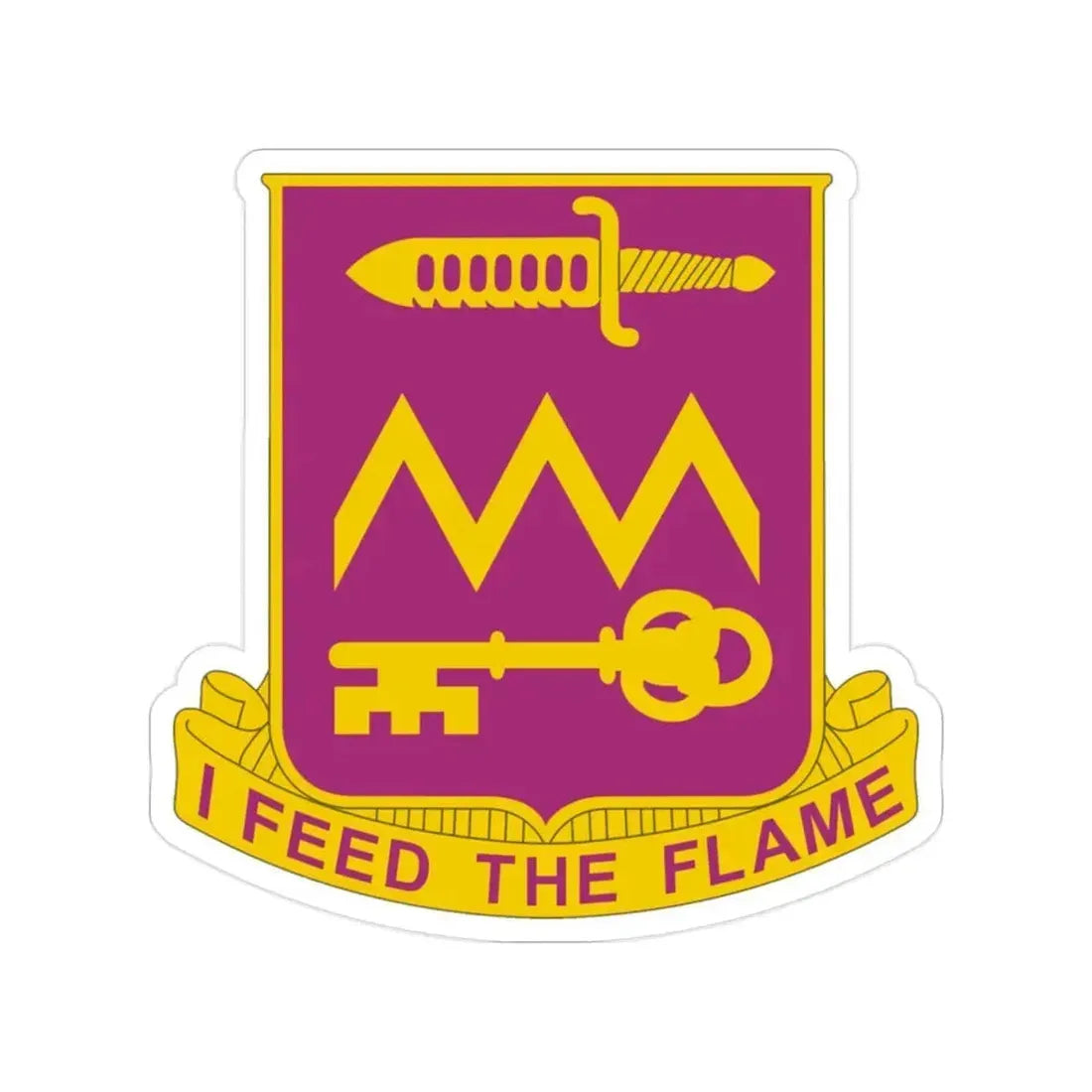 12 Ordnance Battalion (U.S. Army) Transparent STICKER Die-Cut Vinyl Decal - The Sticker Space