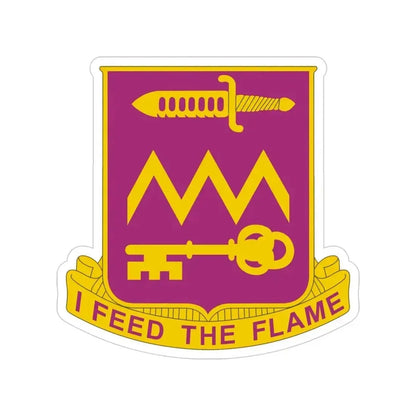 12 Ordnance Battalion (U.S. Army) Transparent STICKER Die-Cut Vinyl Decal - The Sticker Space