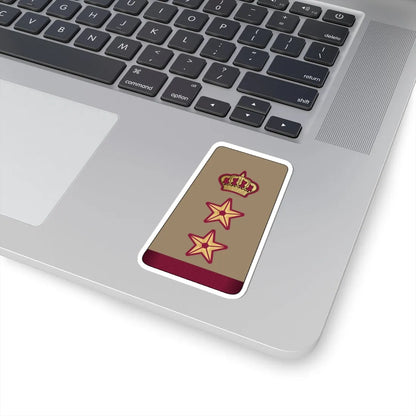 12. QELF COL (Qatar) (Military Rank) STICKER Vinyl Kiss-Cut Decal - The Sticker Space