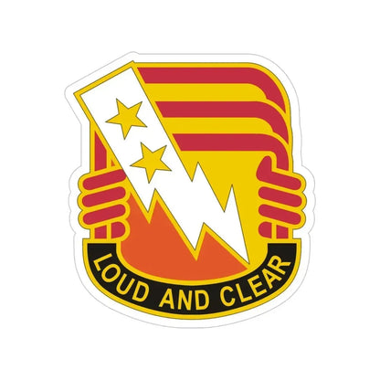 12 Signal Group (U.S. Army) Transparent STICKER Die-Cut Vinyl Decal - The Sticker Space