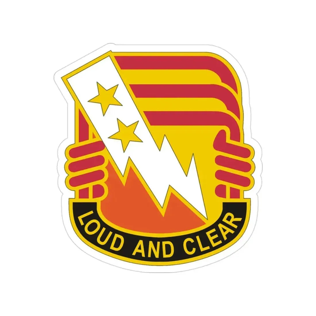 12 Signal Group (U.S. Army) Transparent STICKER Die-Cut Vinyl Decal - The Sticker Space