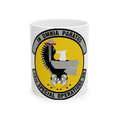12 Special Operations Squadron AFSOC (U.S. Air Force) White Coffee Mug-11oz-The Sticker Space