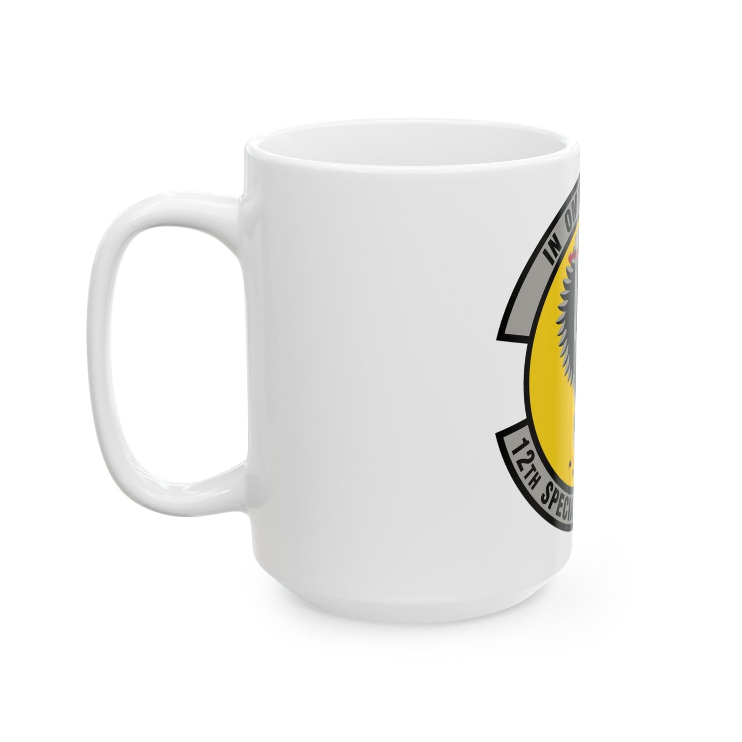 12 Special Operations Squadron AFSOC (U.S. Air Force) White Coffee Mug-The Sticker Space