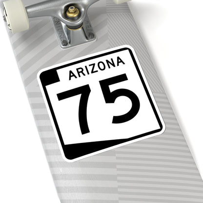 Arizona 75 (Arizona) (Road Sign) STICKER Vinyl Kiss-Cut Decal