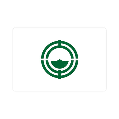 Flag of Oketo Hokkaido (Japan) STICKER Vinyl Kiss-Cut Decal