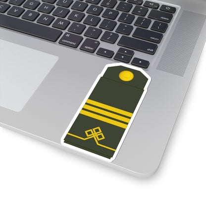 04 Mongolian Army SCP (Mongolia) (Military Rank) STICKER Vinyl Kiss-Cut Decal