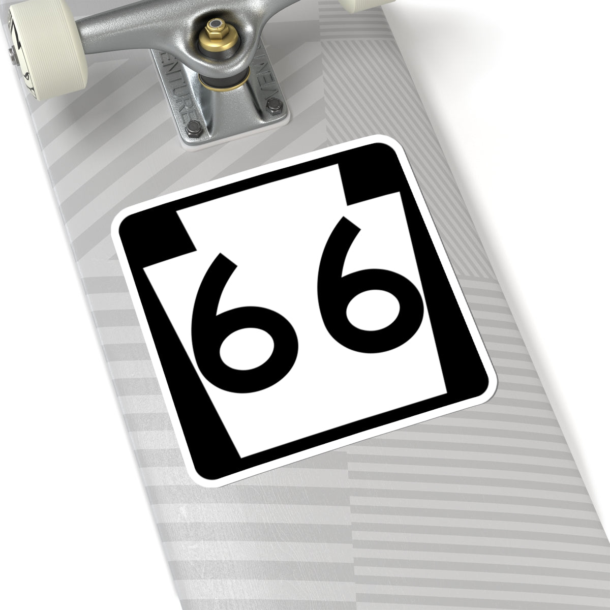 PA-66 (Pennsylvania) (Road Sign) STICKER Vinyl Kiss-Cut Decal