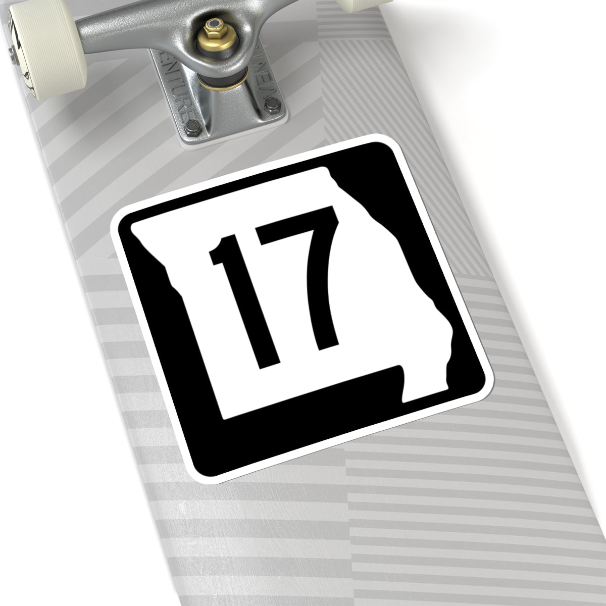 MO-17 (Missouri) (Road Sign) STICKER Vinyl Kiss-Cut Decal