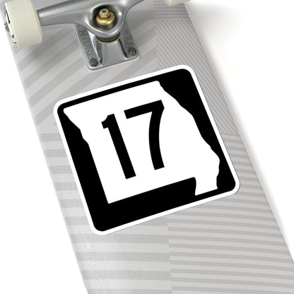 MO-17 (Missouri) (Road Sign) STICKER Vinyl Kiss-Cut Decal