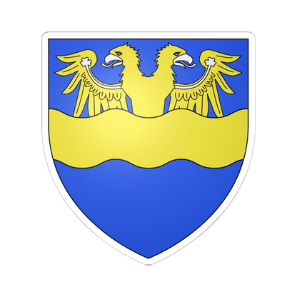 Armes de la famille de Thysebaert (Belgium) (Coat of Arms) STICKER Vinyl Kiss-Cut Decal