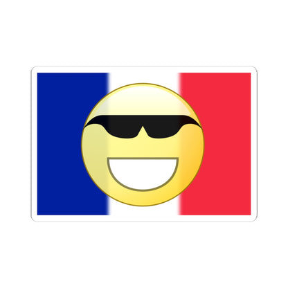 Flag of France bling-bling (France) STICKER Vinyl Kiss-Cut Decal
