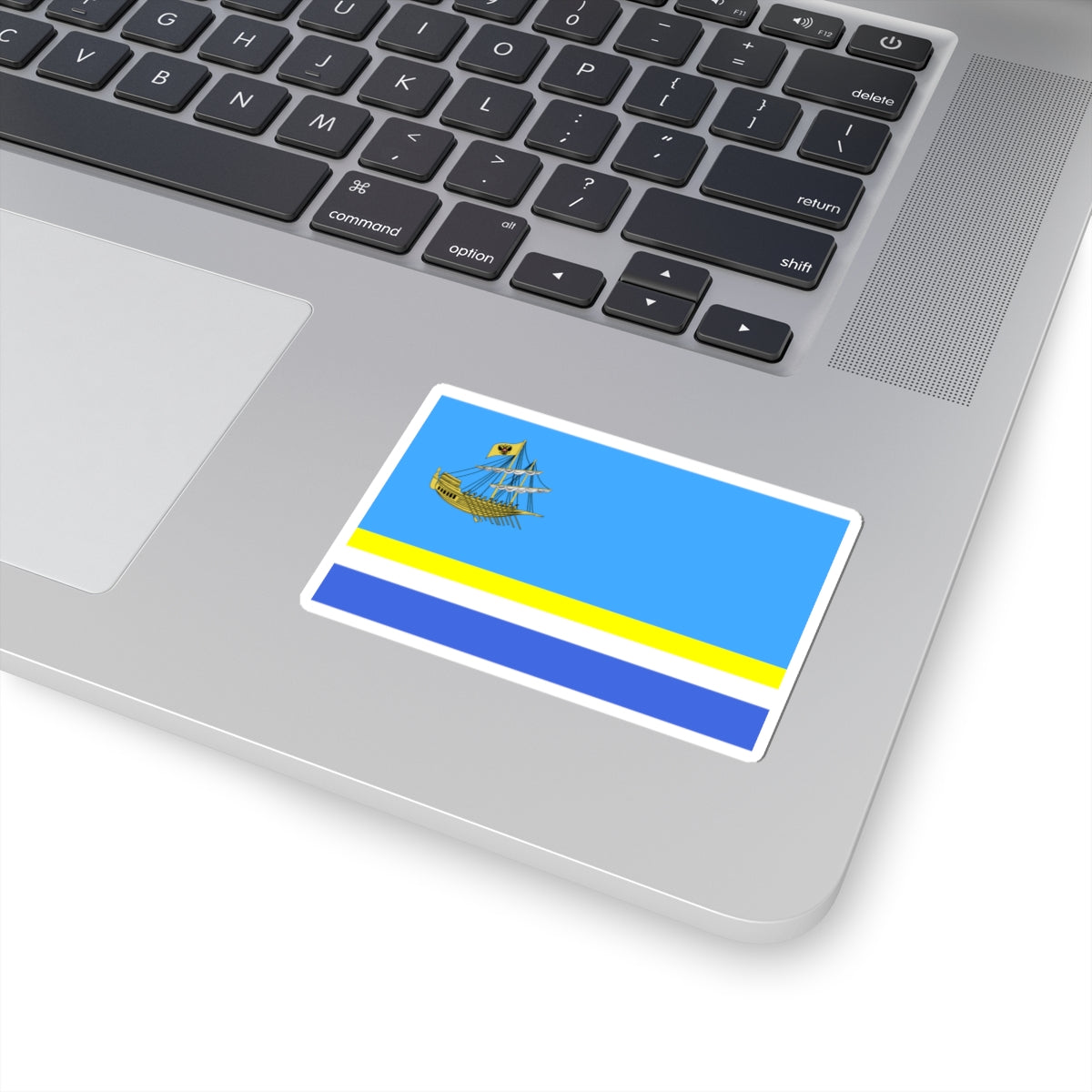 Flag of Kostroma Kostroma Oblast (Russia) STICKER Vinyl Kiss-Cut Decal