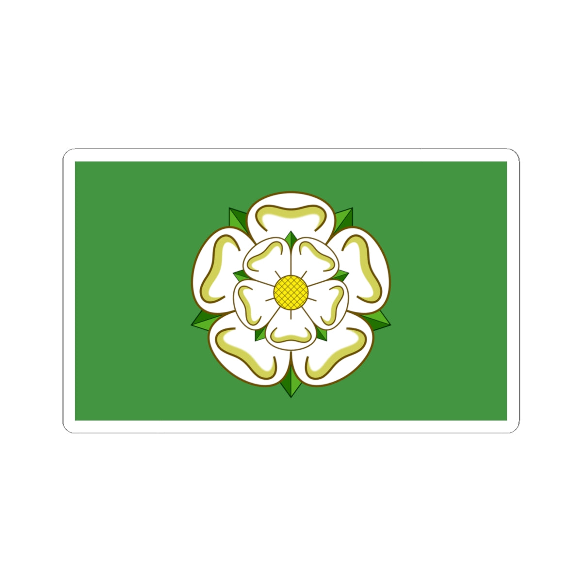 North-Yorkshire-Flag (England) STICKER Vinyl Kiss-Cut Decal