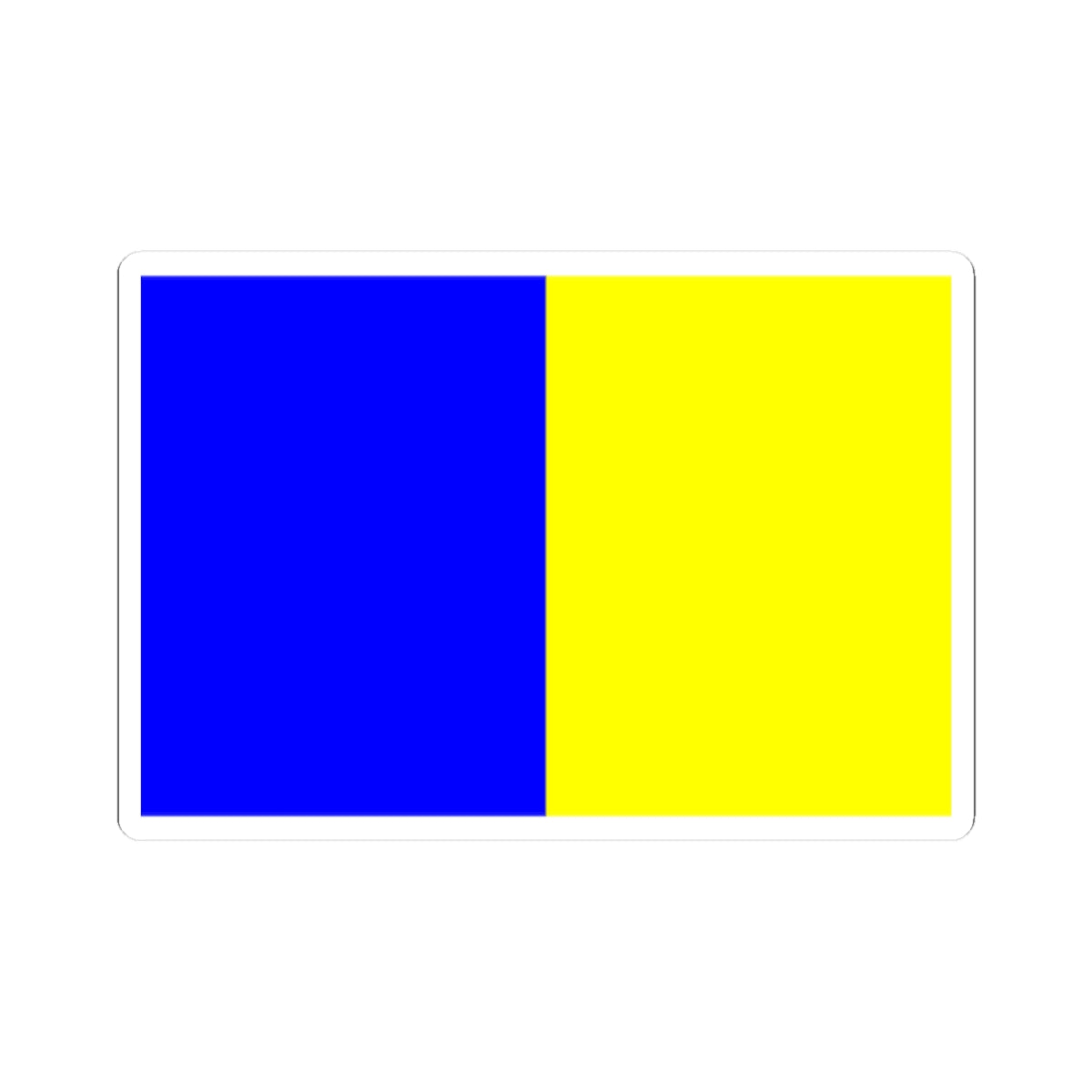 Flag of Annemasse (France) STICKER Vinyl Kiss-Cut Decal