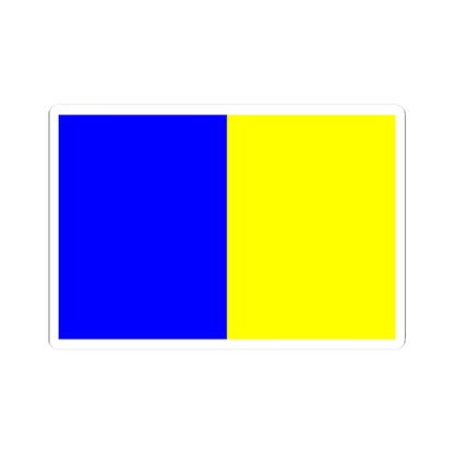 Flag of Annemasse (France) STICKER Vinyl Kiss-Cut Decal