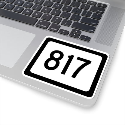WV-817 (Virginia) (Road Sign) STICKER Vinyl Kiss-Cut Decal