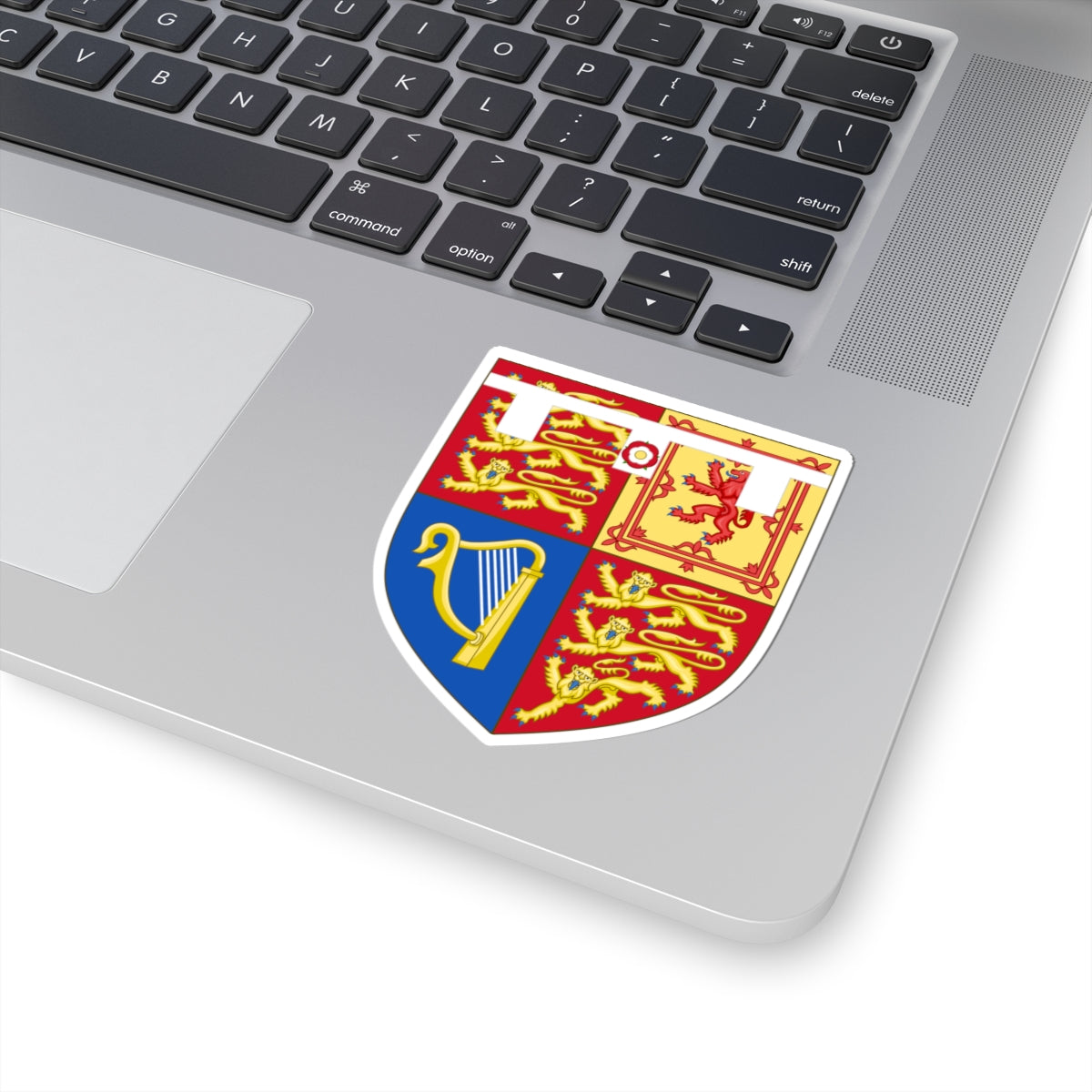 Arms of Edward Duke of Edinburgh (United Kingdom) (Coat of Arms) STICKER Vinyl Kiss-Cut Decal
