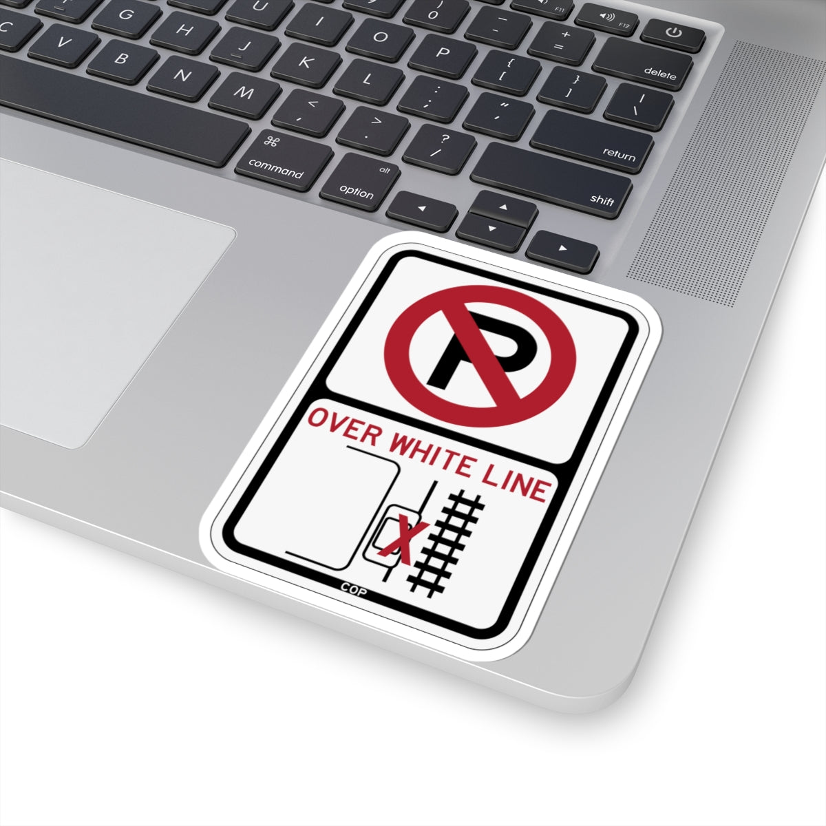 PBOT Road sign P1350 (Oregon) (Road Sign) STICKER Vinyl Kiss-Cut Decal