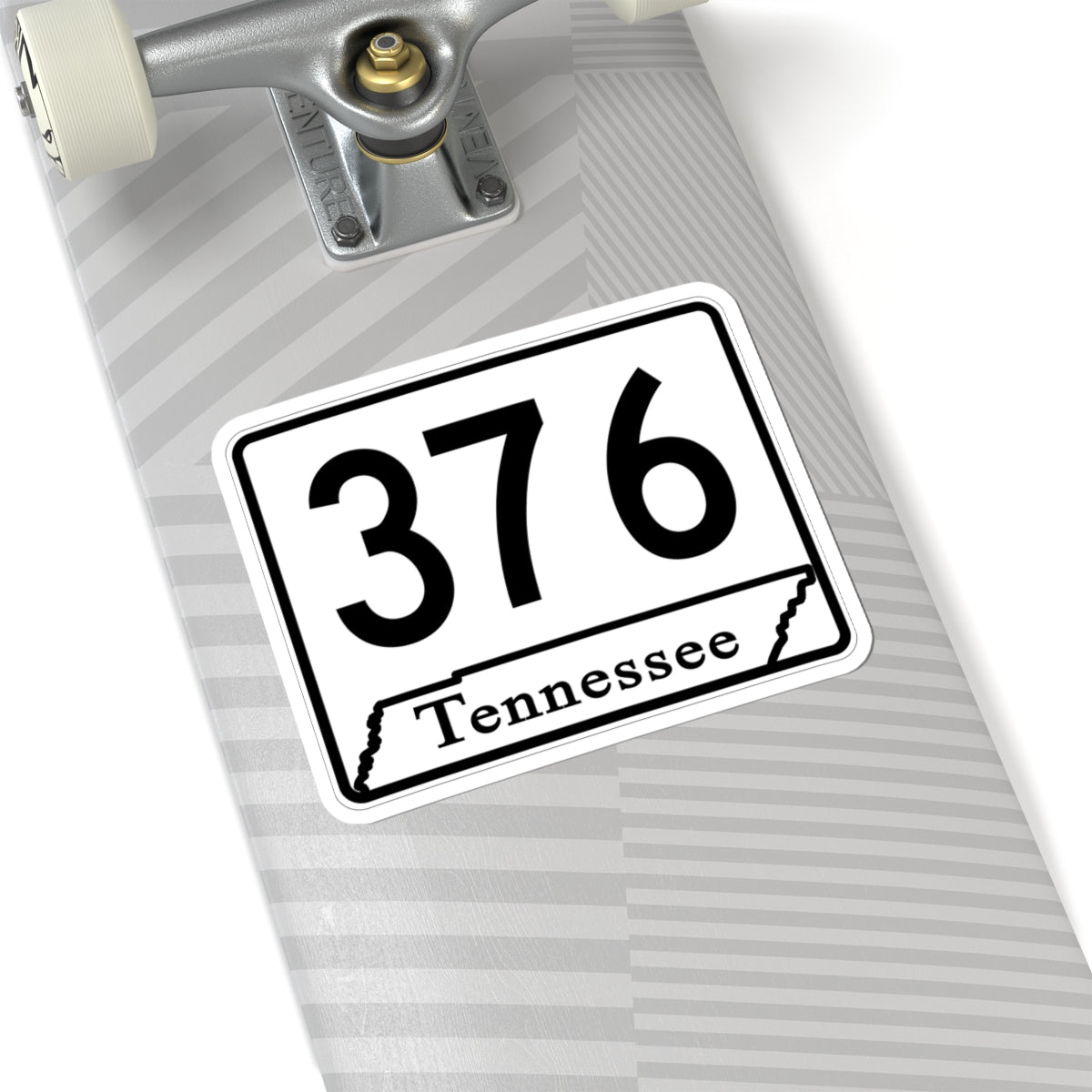 Tennessee 376 (Tennessee) (Road Sign) STICKER Vinyl Kiss-Cut Decal