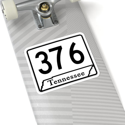 Tennessee 376 (Tennessee) (Road Sign) STICKER Vinyl Kiss-Cut Decal