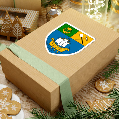 Béni Saf Coat of Arms French Algeria (Algeria) (Coat of Arms) STICKER Vinyl Kiss-Cut Decal