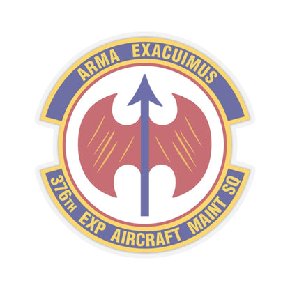 376th Expeditionary Aircraft Maintenance Squadron (U.S. Air Force) STICKER Vinyl Kiss-Cut Decal