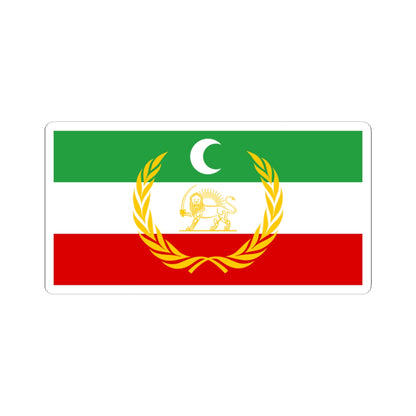 Azerbaijan peoples government flag (Iran) STICKER Vinyl Kiss-Cut Decal
