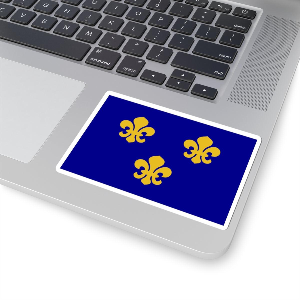 Flag of medieval France (France) STICKER Vinyl Kiss-Cut Decal