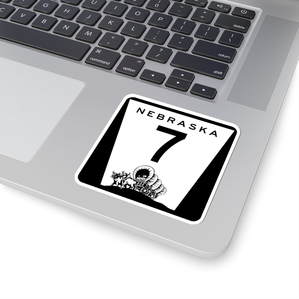 N-7 (Nebraska) (Road Sign) STICKER Vinyl Kiss-Cut Decal