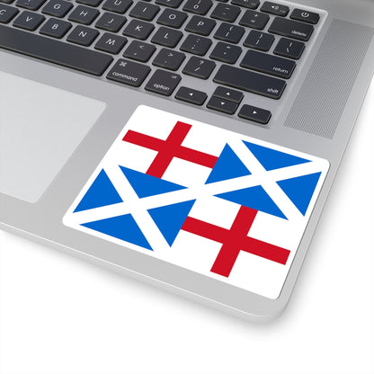 Flag of The Commonwealth (England) STICKER Vinyl Kiss-Cut Decal