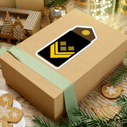 Army HRV OR 09 (Croatia) (Military Rank) STICKER Vinyl Kiss-Cut Decal